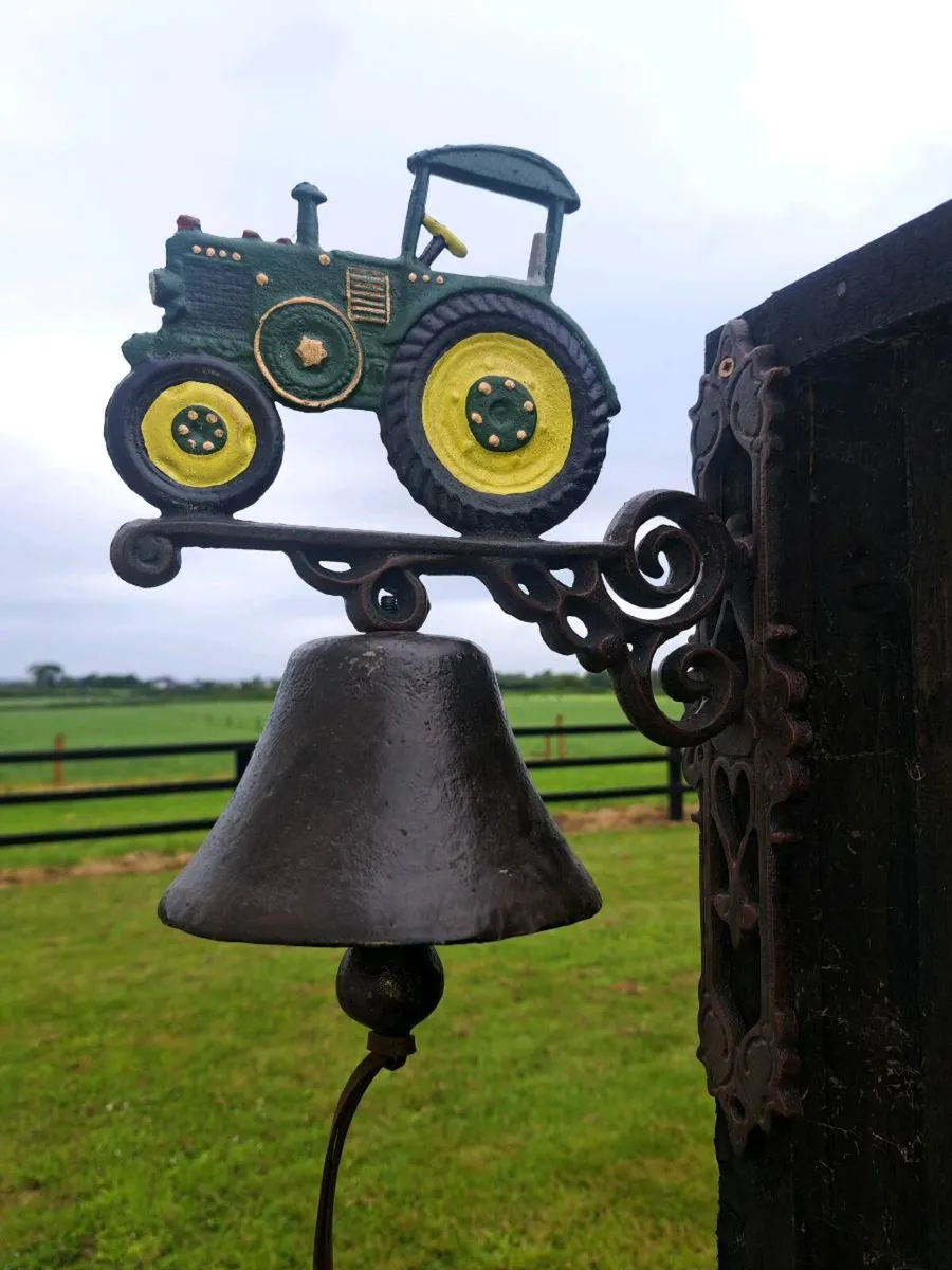 Tractor  cast iron bell - Image 2