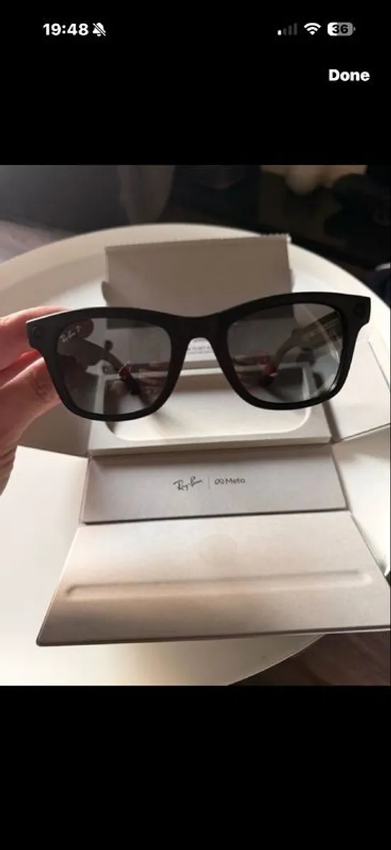 Ray Ban Meta (Gen 2) Matt black Polarized size L - Image 2