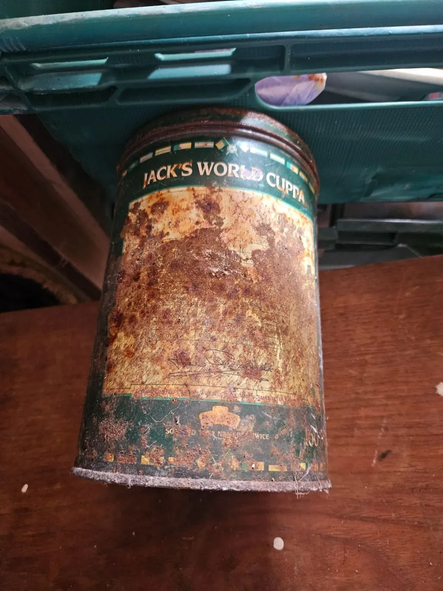 Vintage Jack Charlton Tea Tin - Image 3