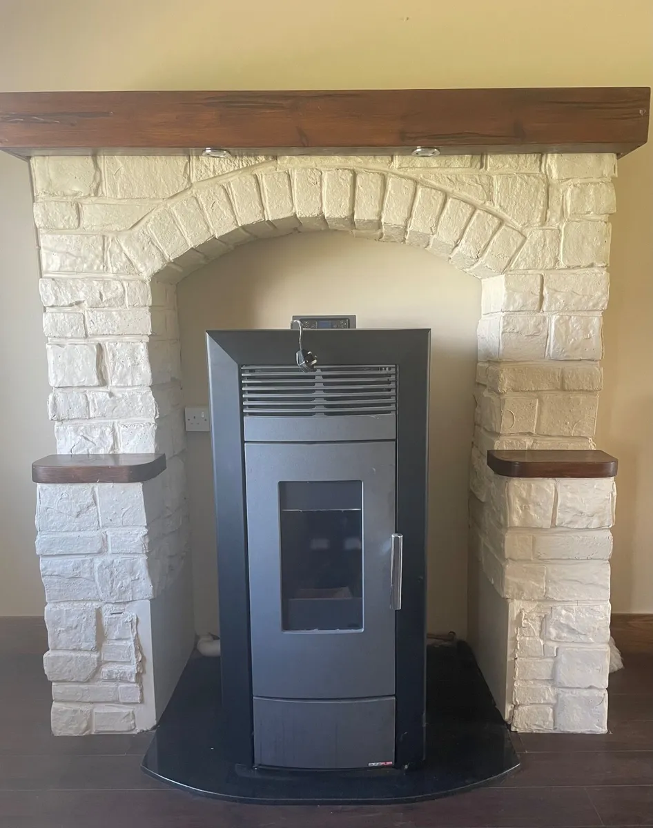 Alfaplam Commo 21 Pellet Stove with back boiler
