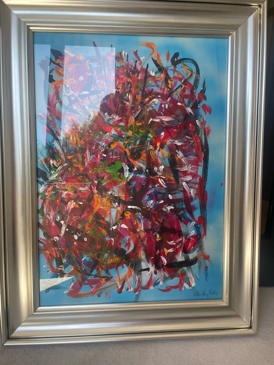 Kevin Sharkey Painting - “ Love in the Air” - Image 1