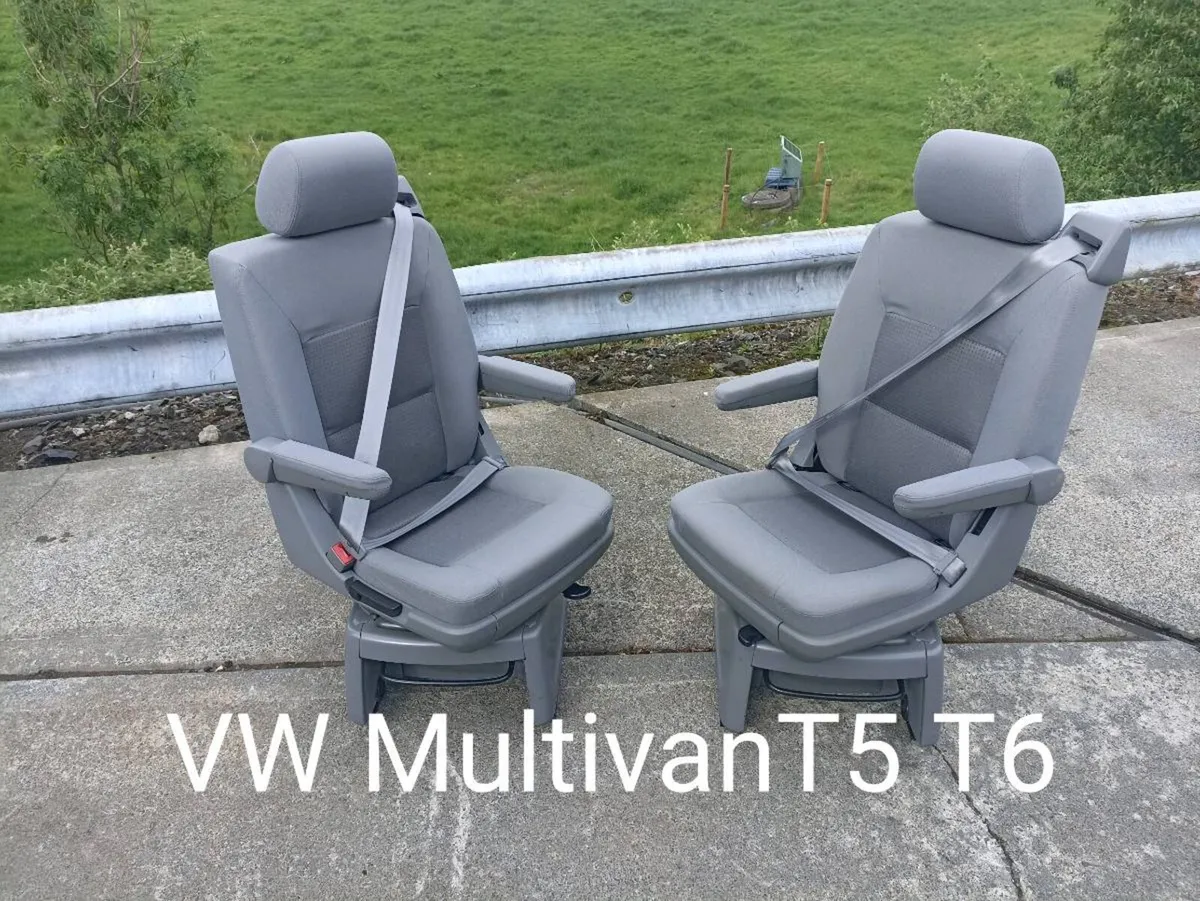 Campervan seats & swivel seats. - Image 1