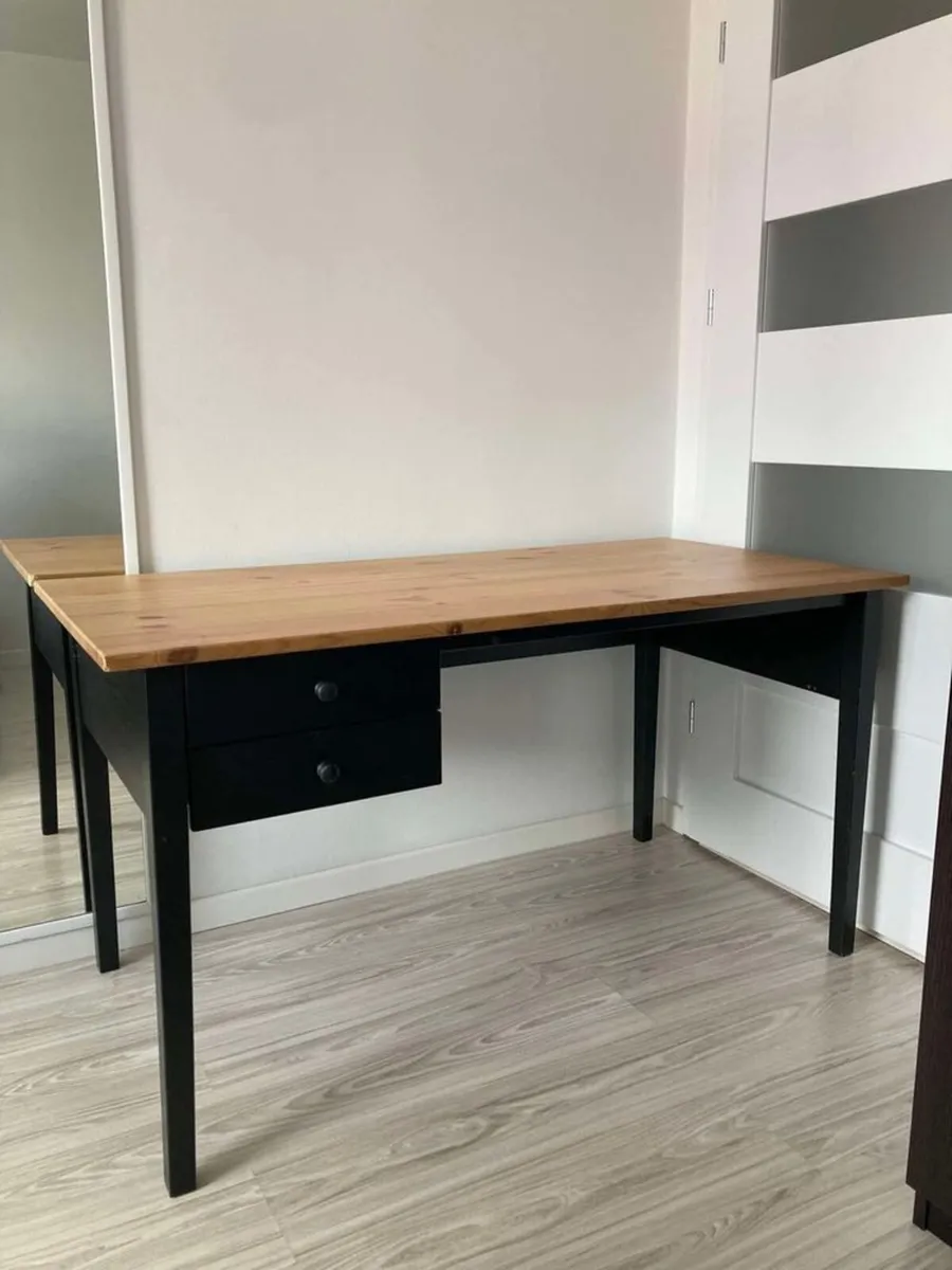 Ikea Arkelstorp wooden desk 140x70cm