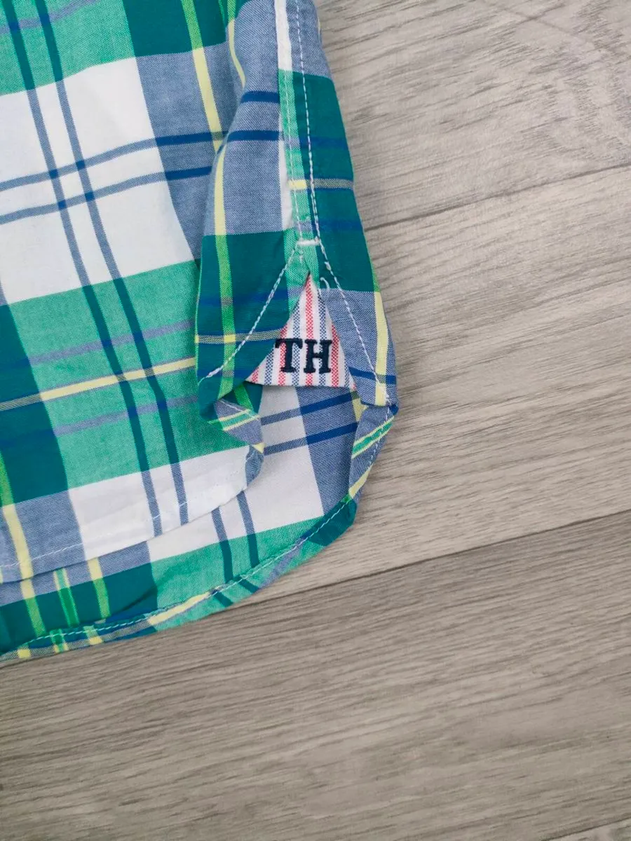 Tommy Hilfiger Button Down Check Shirt Mens XL - Image 3