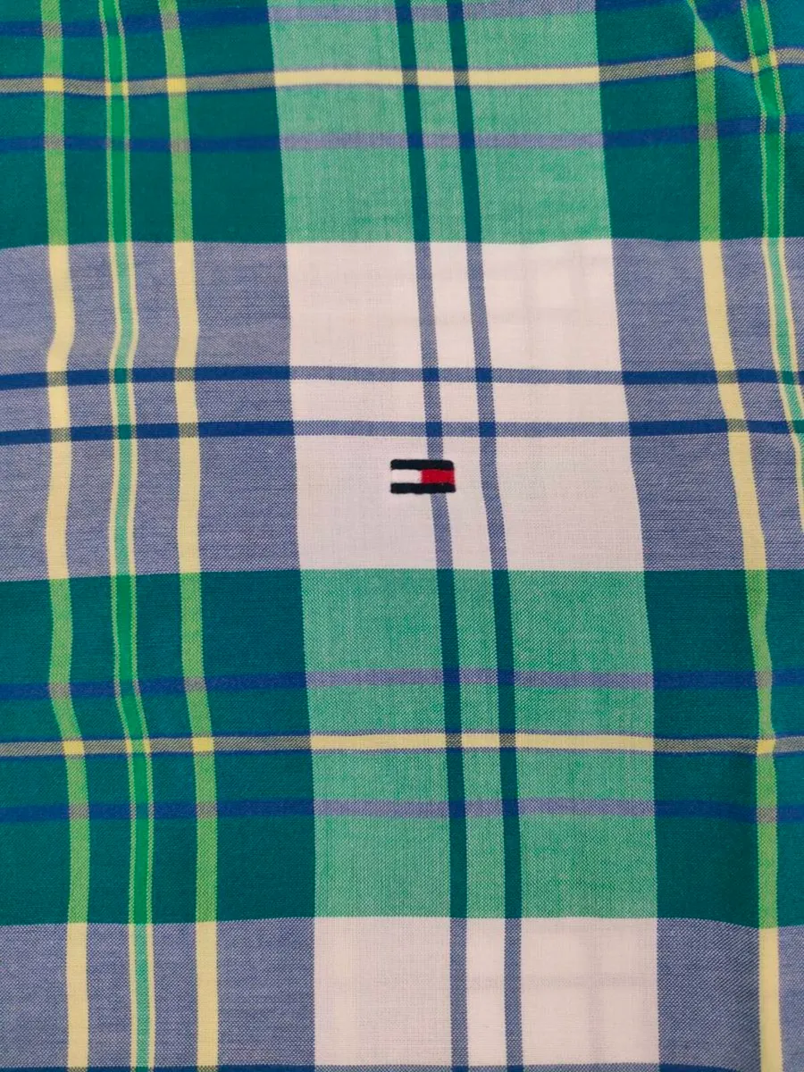 Tommy Hilfiger Button Down Check Shirt Mens XL - Image 4