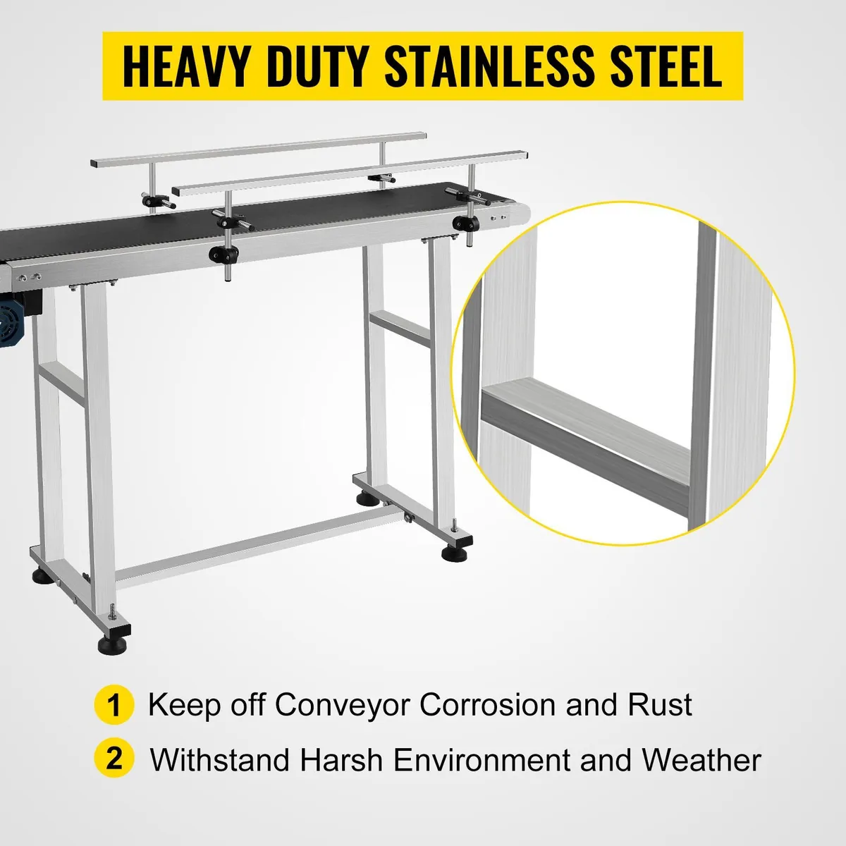 Electric Conveyor 1500MM x198MM PVC Belt Unit - Image 1