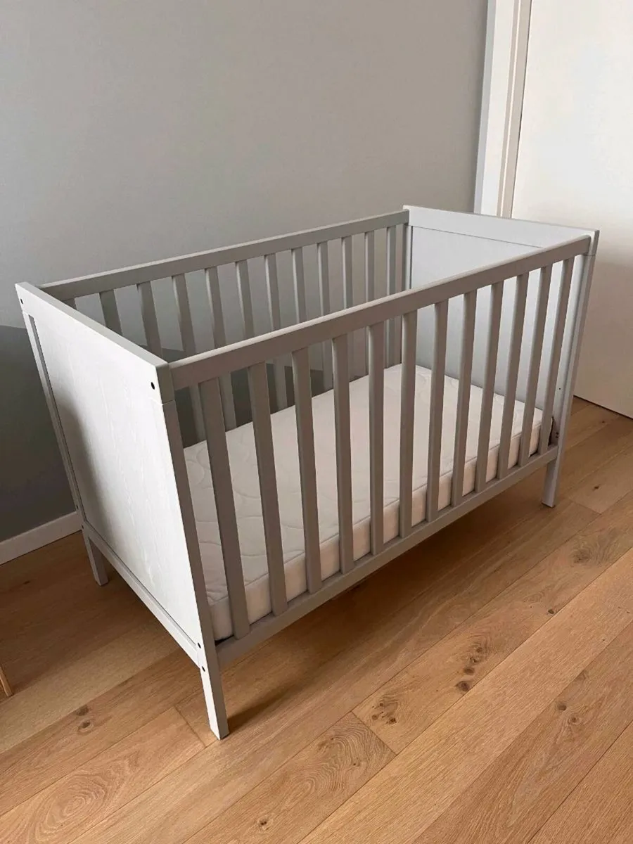 Ikea Sundvik Cot & changing table - Image 1