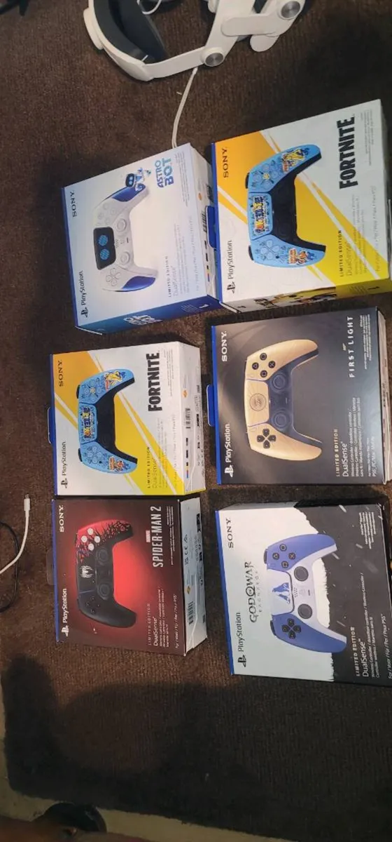 PS5 limited edition controllers unopened - Image 1