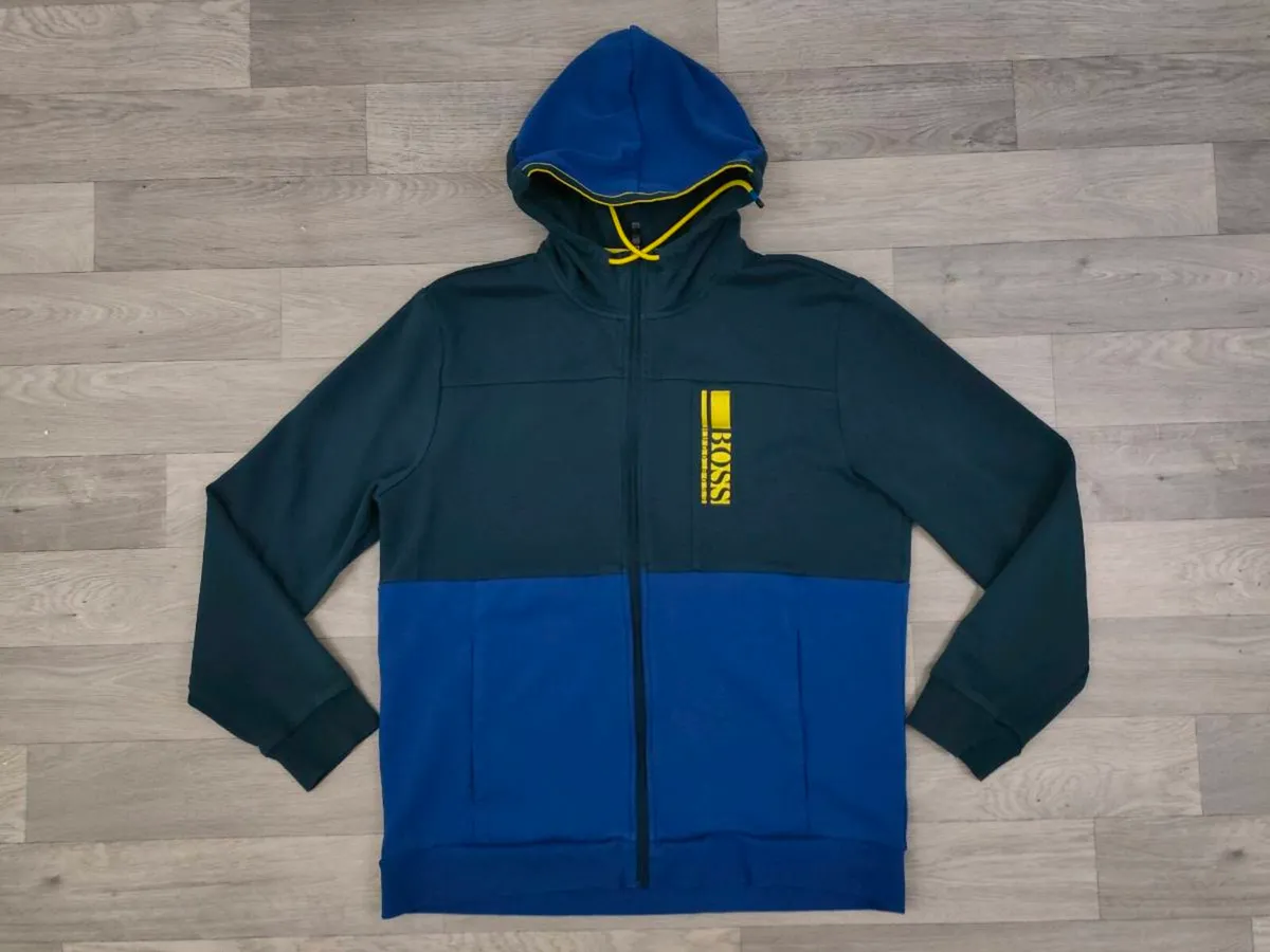 Hugo Boss Full Zip Hoodie Jacket Mens XL - Image 1
