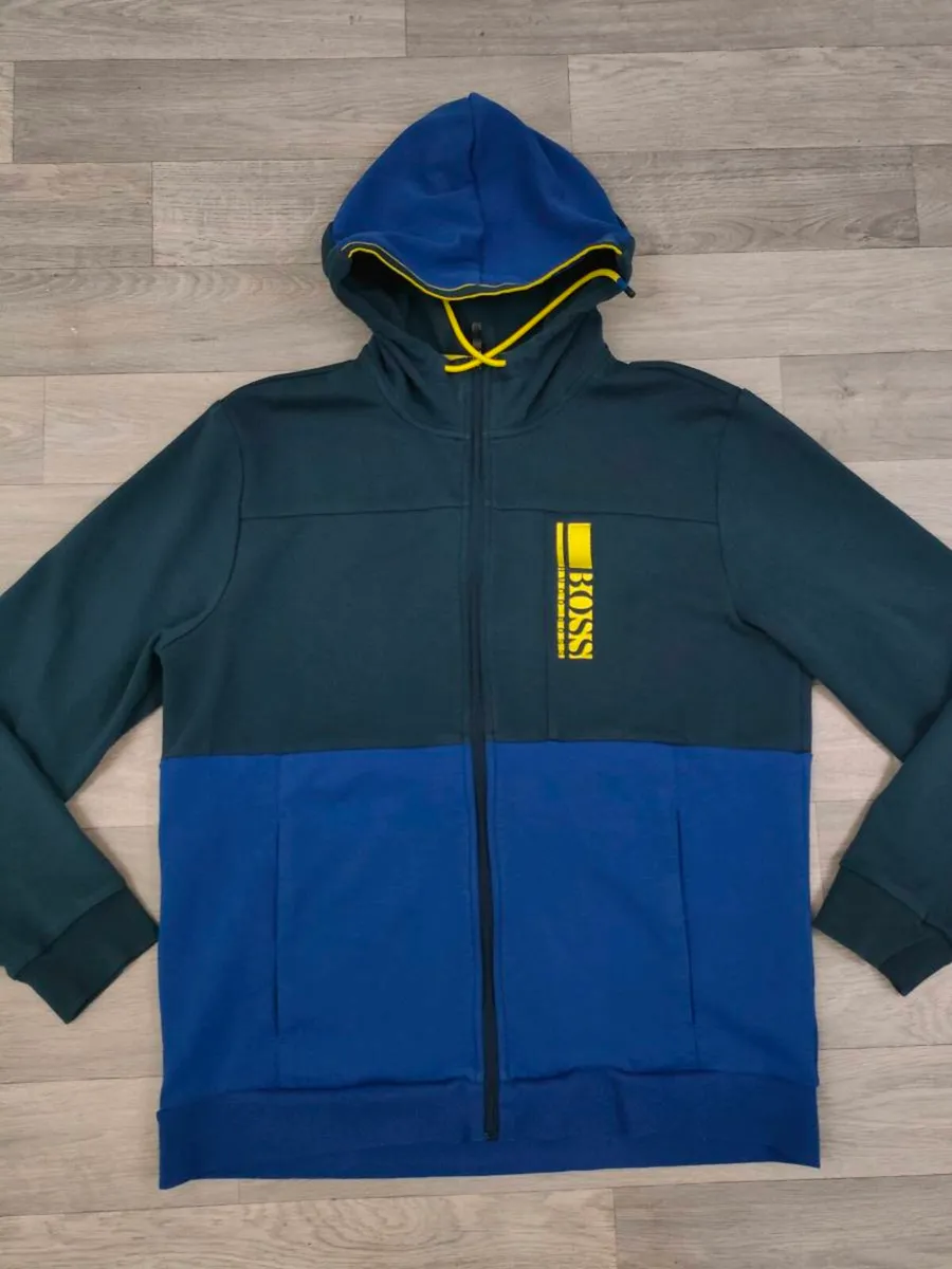 Hugo Boss Full Zip Hoodie Jacket Mens XL - Image 2