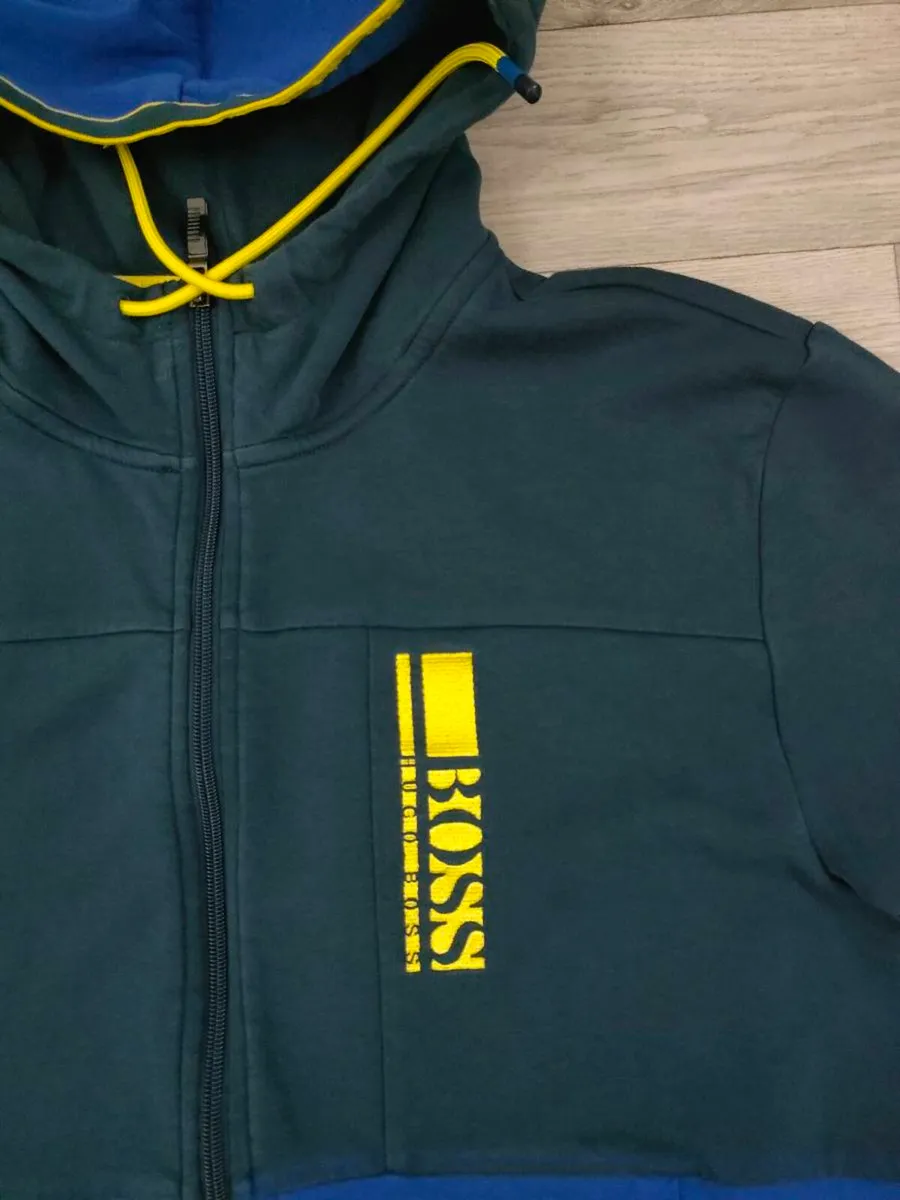 Hugo Boss Full Zip Hoodie Jacket Mens XL - Image 3