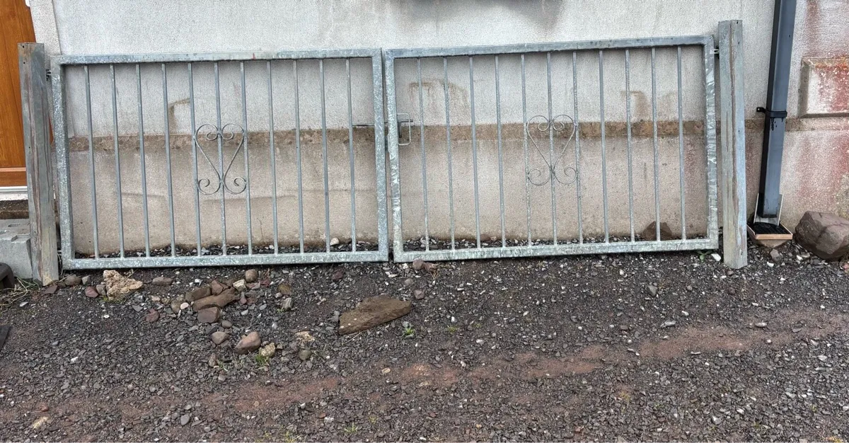 Galvanised Gates