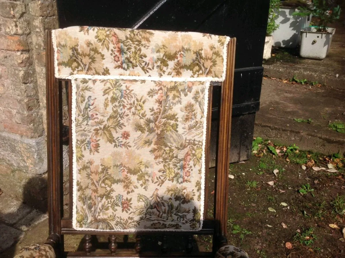 1940's Vintage rocking chair from 1940's in very g - Image 3