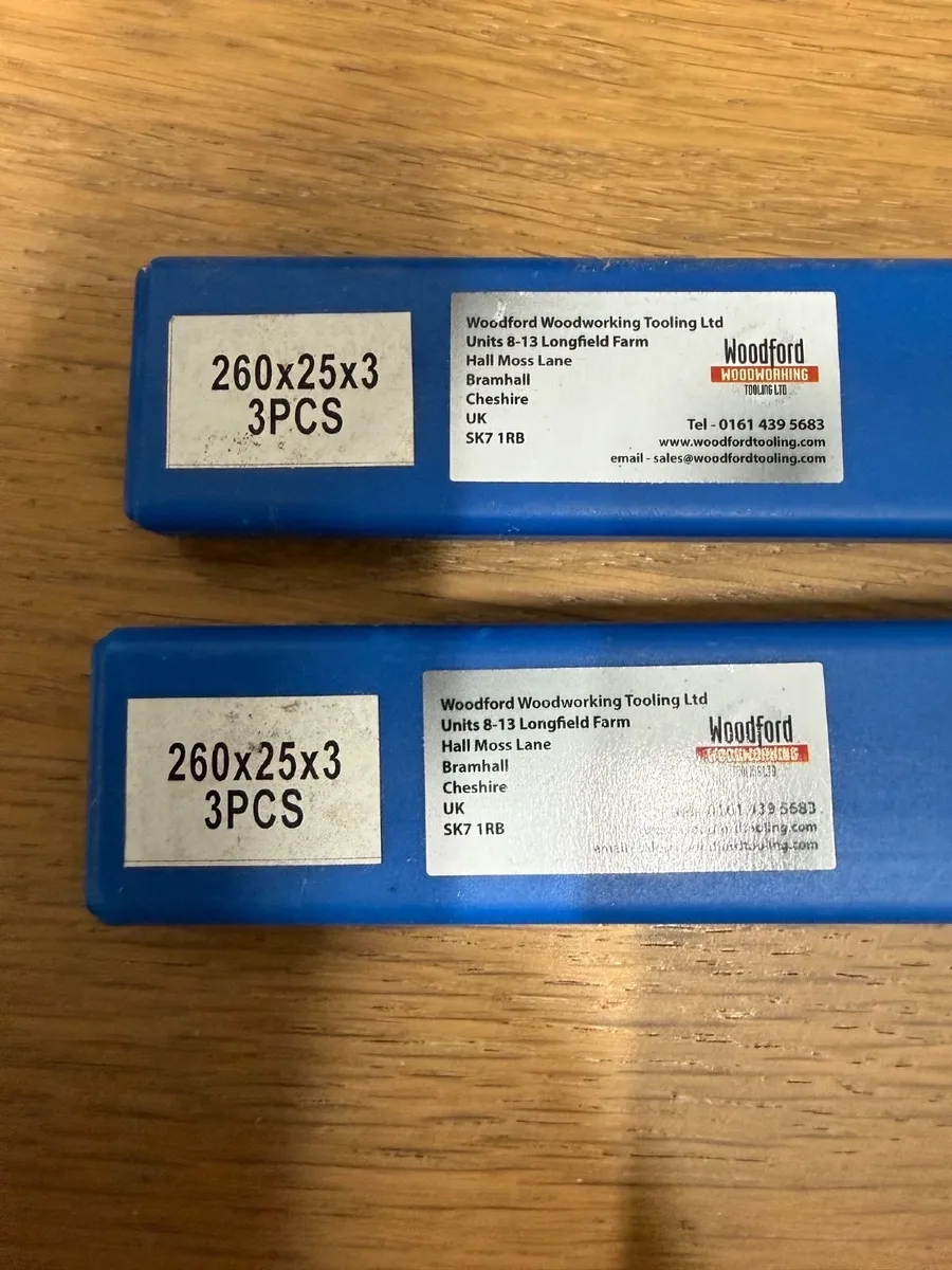 Planer Blades (x6) - Image 1
