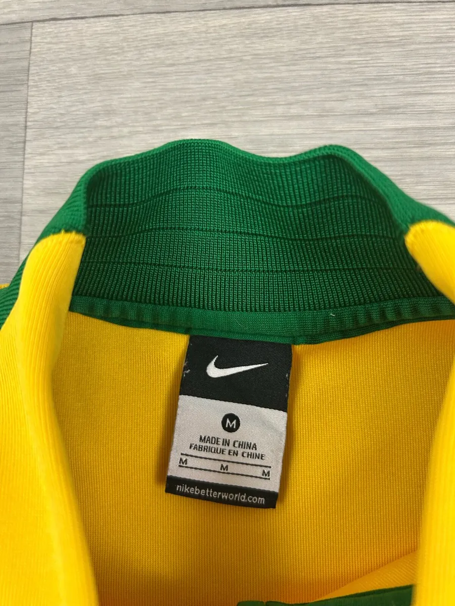 Vintage 00s Nike Brazil Brasil Anthem Jacket M - Image 4
