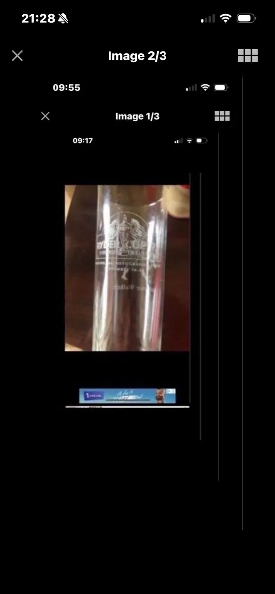 Ryder Cup Glass 1997 - Image 2