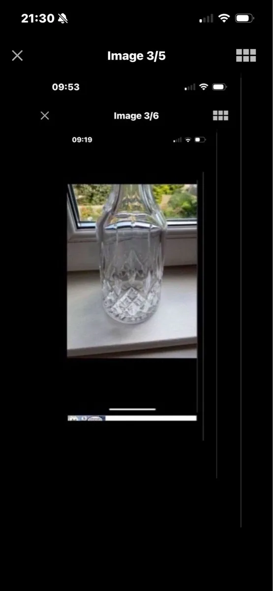 Vintage Waterford Crystal Lismore Decanter - Image 3