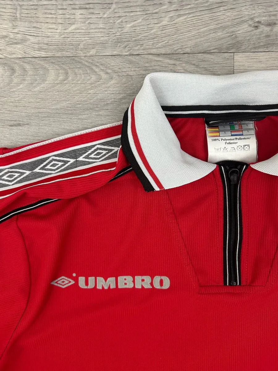 Vintage 1998 Umbro Manchester United Template Top - Image 3