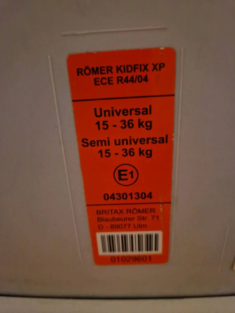 Britax Römer Kidfix XP High Back Booster Seat - Image 3