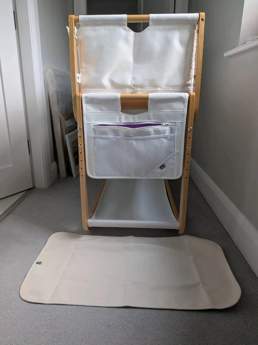 SnuzPod 4 Bedside Crib - Natural / Co-Sleeper - Image 2
