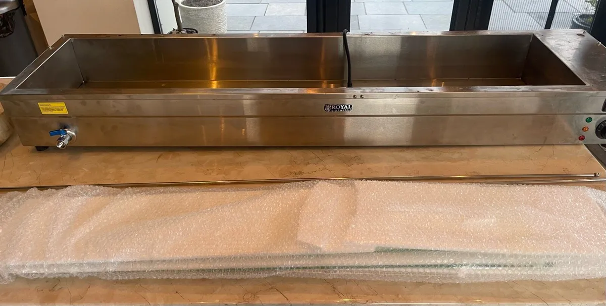 New: Royal Catering 6 x 1/3 GN Electric Bain Marie - Image 4