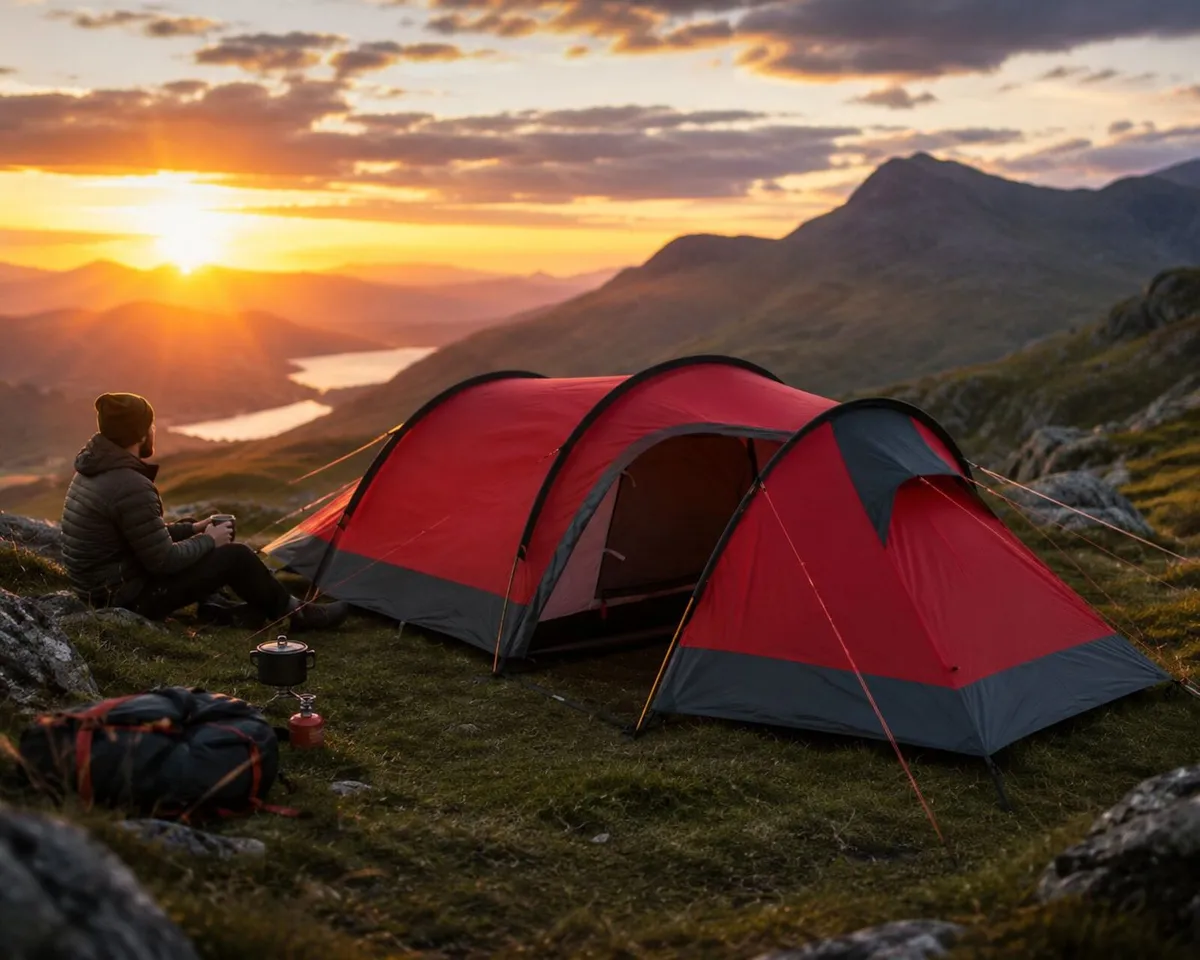 3 Person Silicone Trekking Tent 5000mm Waterproof - Image 2