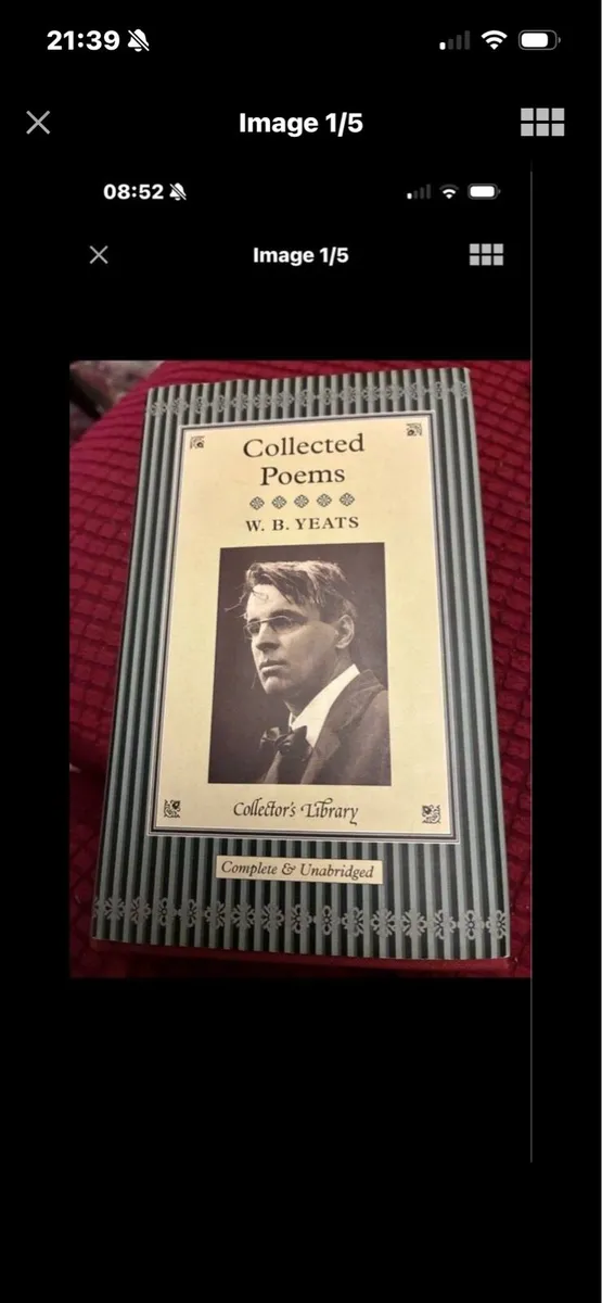 Collected poems of W B Yeats - Image 1