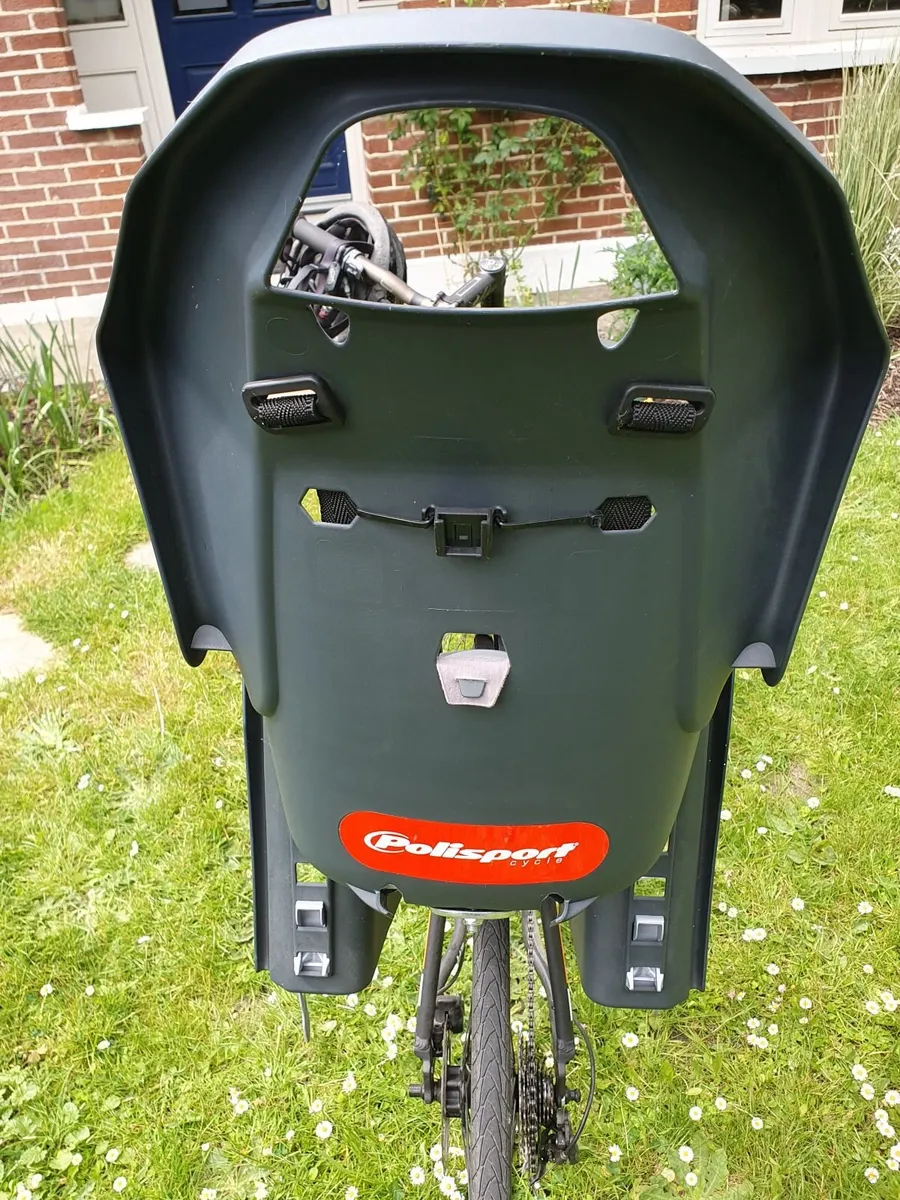 Bicycle rear frame-mounted child seat - Image 2