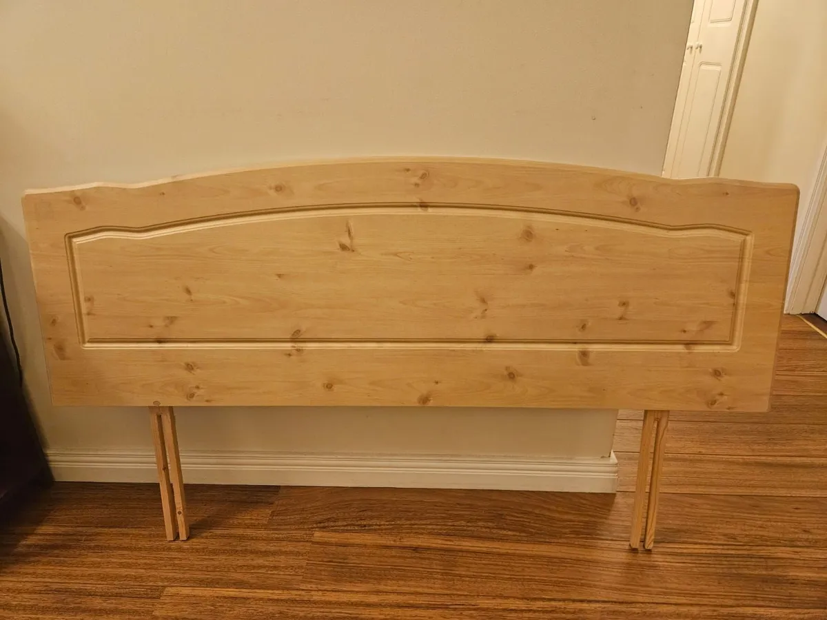 Wooden Headboard for Double Bed - Image 1