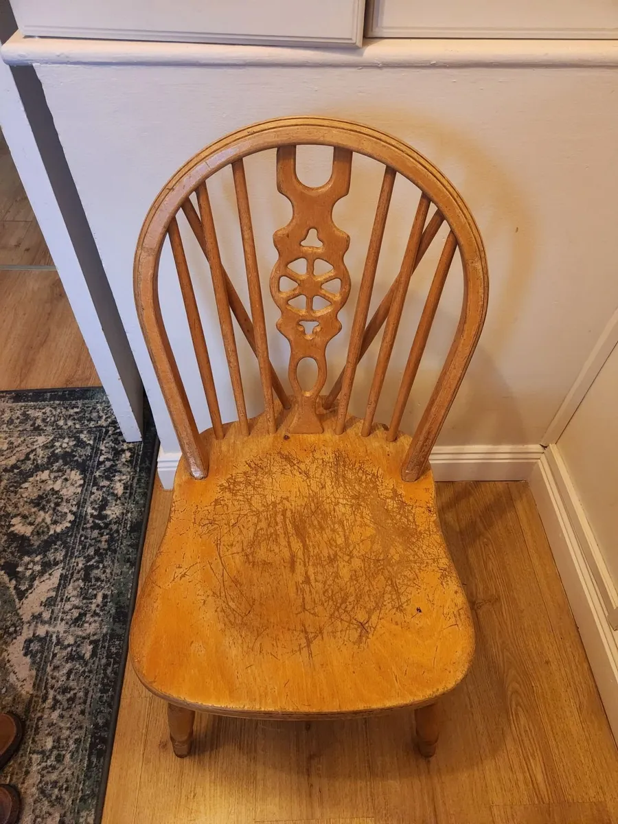 6 x kitchen table chairs - Image 3