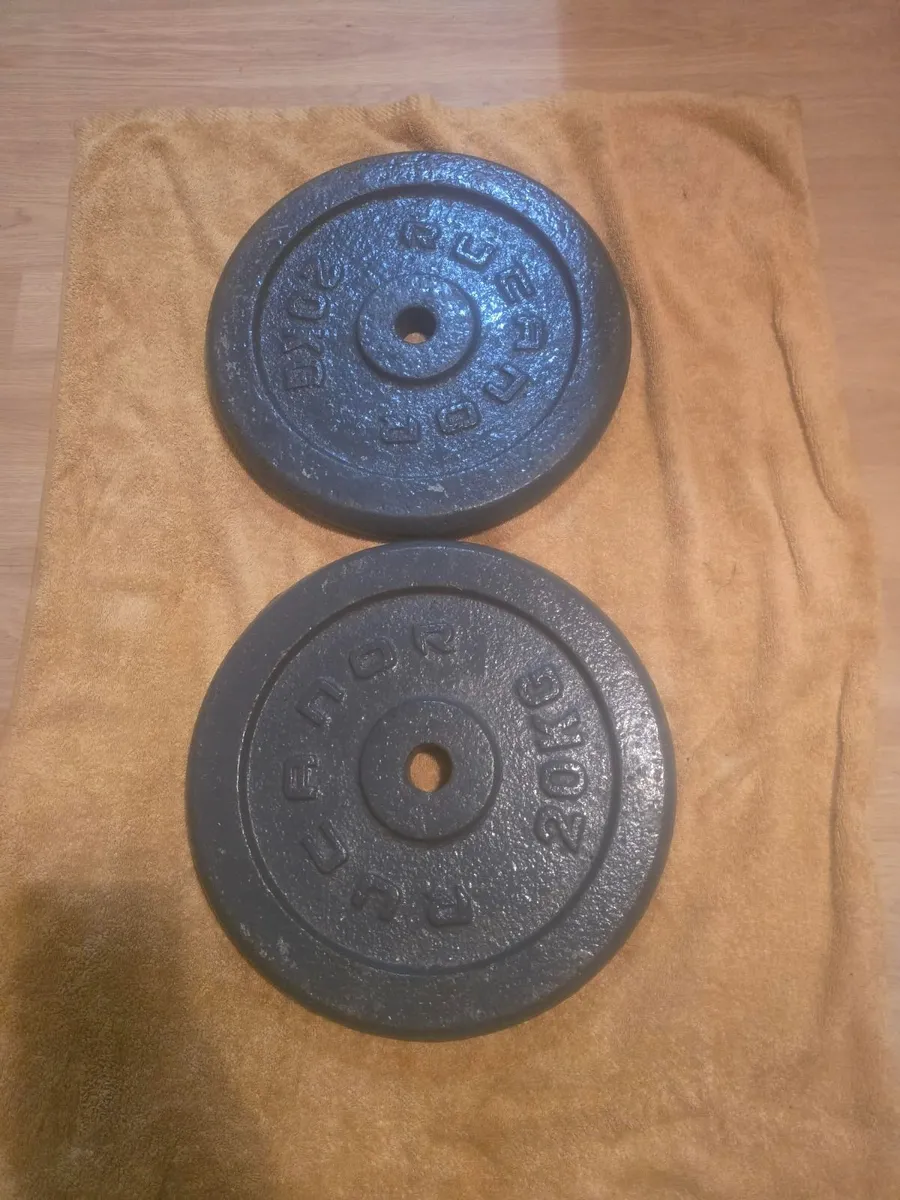 Weights plates 2×20kg