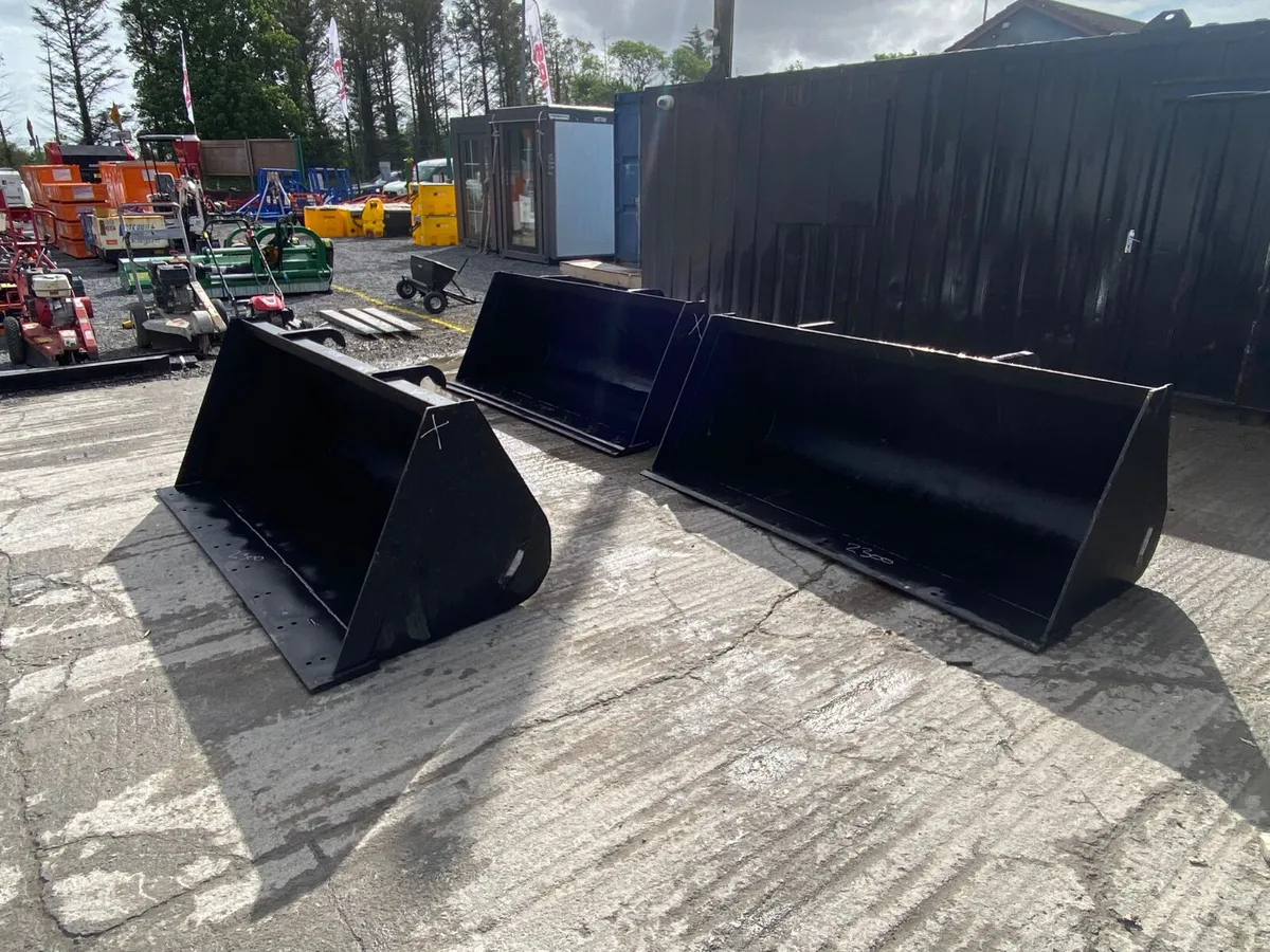 2.3 Meter New Teleporter Buckets JCB Q FIT - Image 3