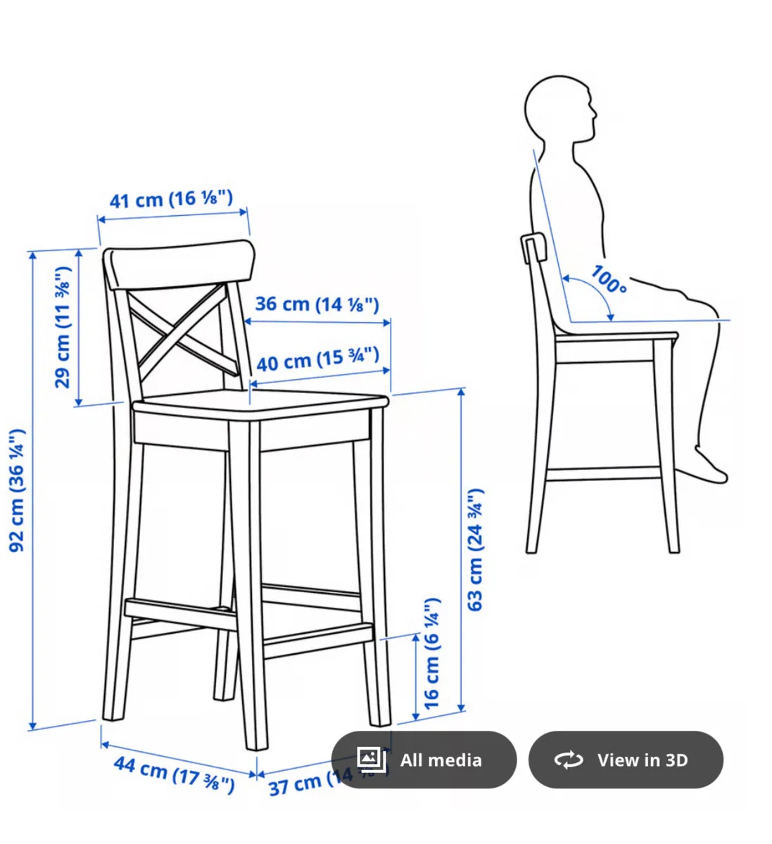 IKEA Chairs and stools - Image 2