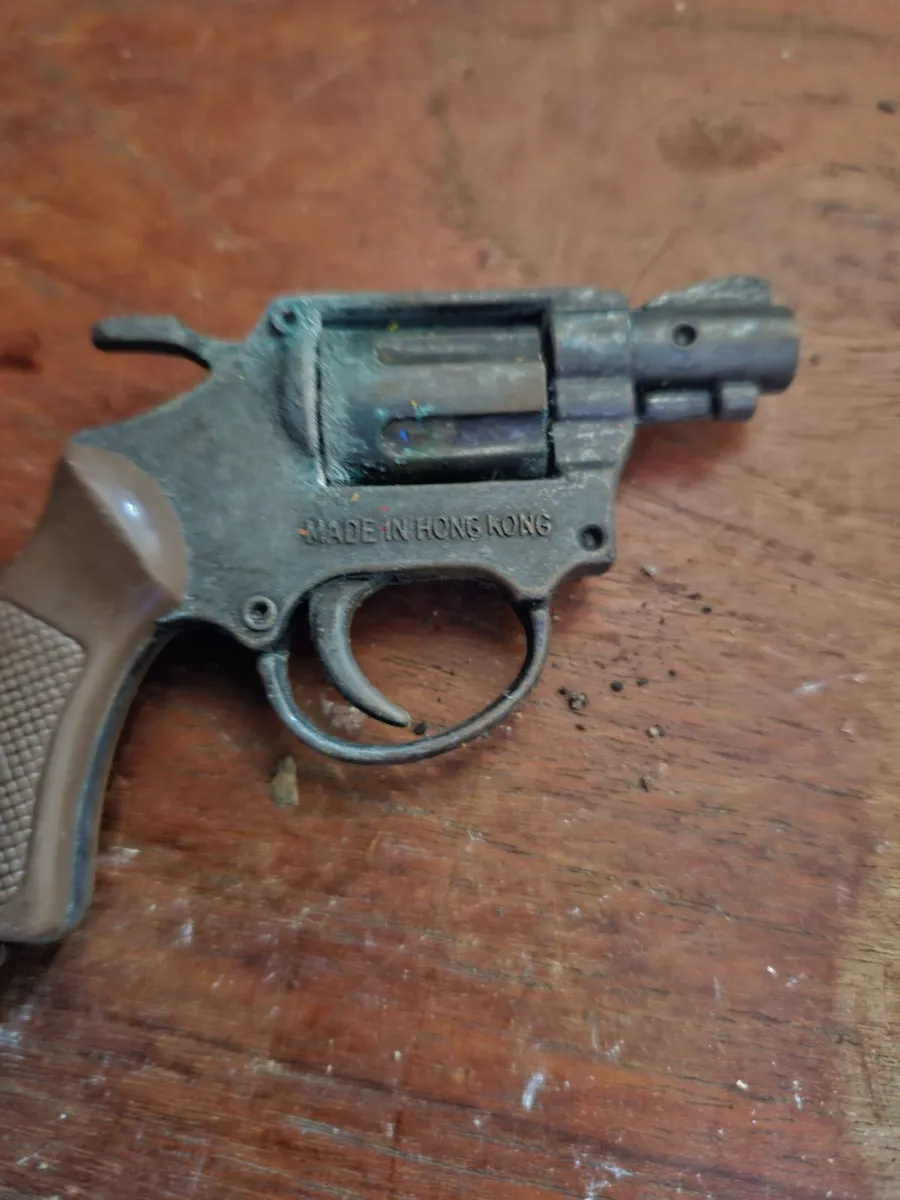 Vintage Childs Toy Jey Ring Gun Hong Kong - Image 2