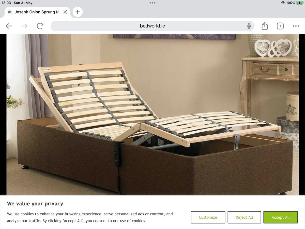 Hospital Type Bed - Image 1