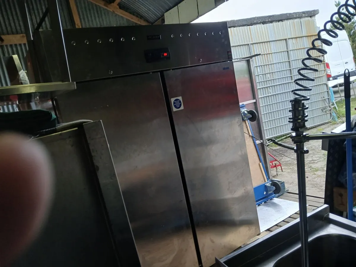 Stainless steel  double fridge chilled unit... - Image 3