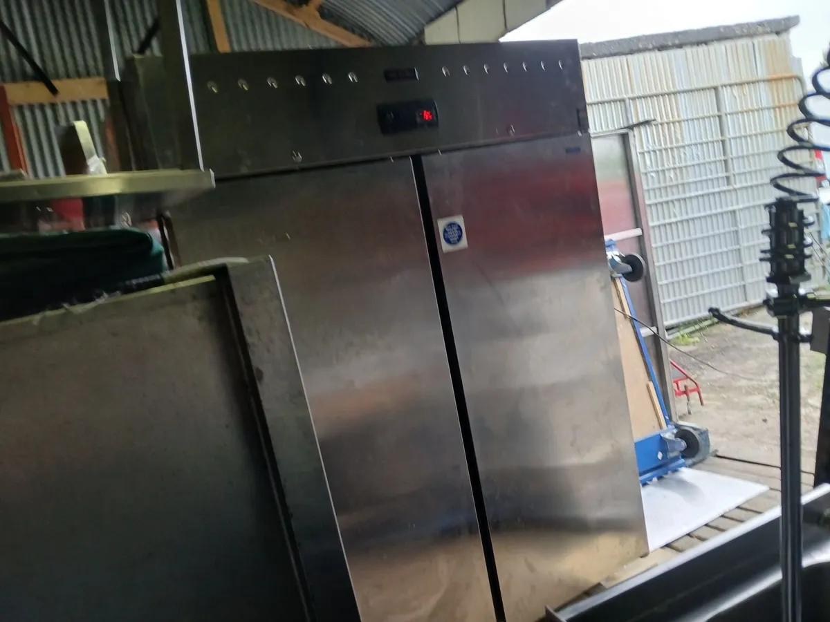 Stainless steel  double fridge chilled unit... - Image 4