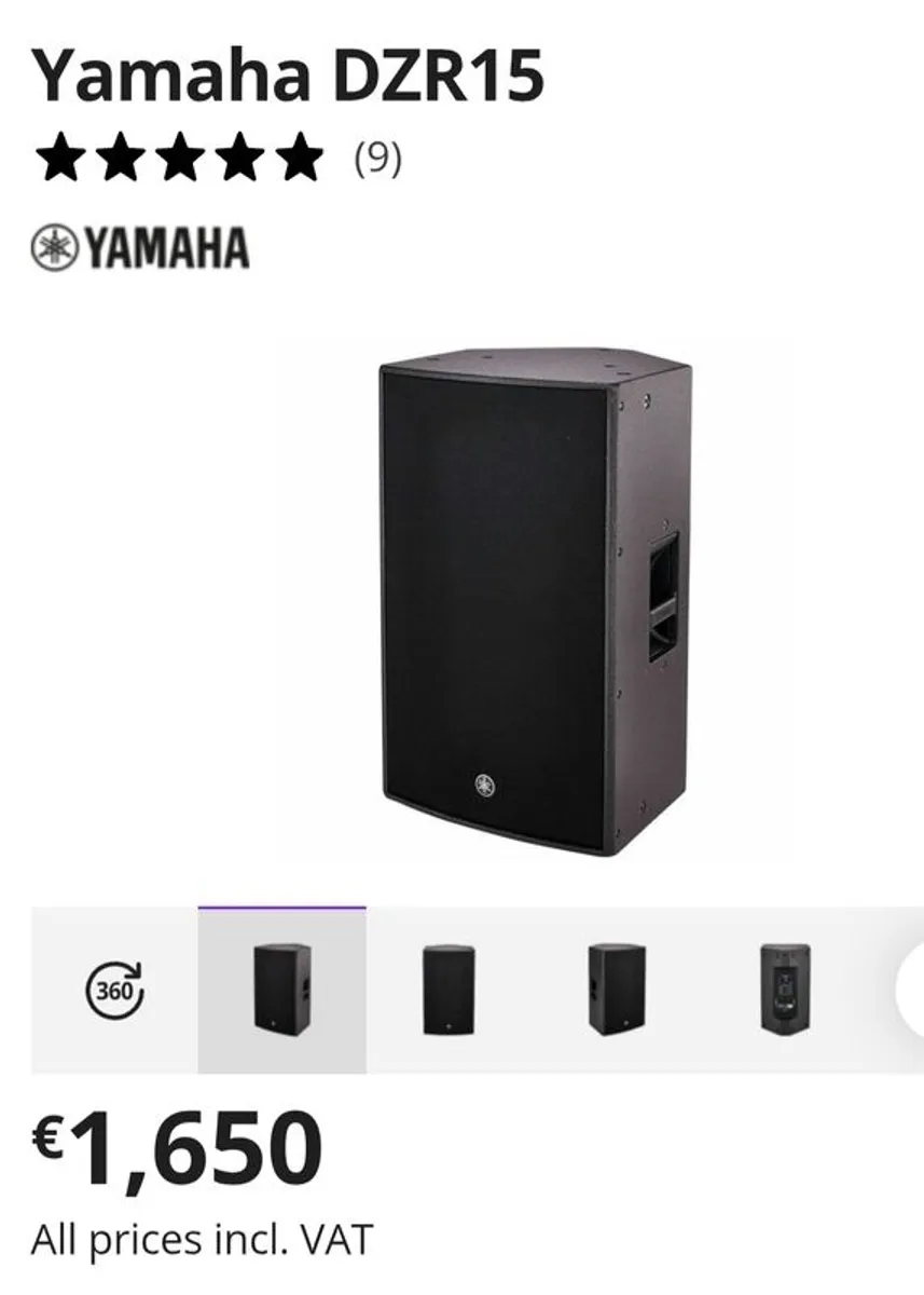 Yamaha Pa System - Image 1