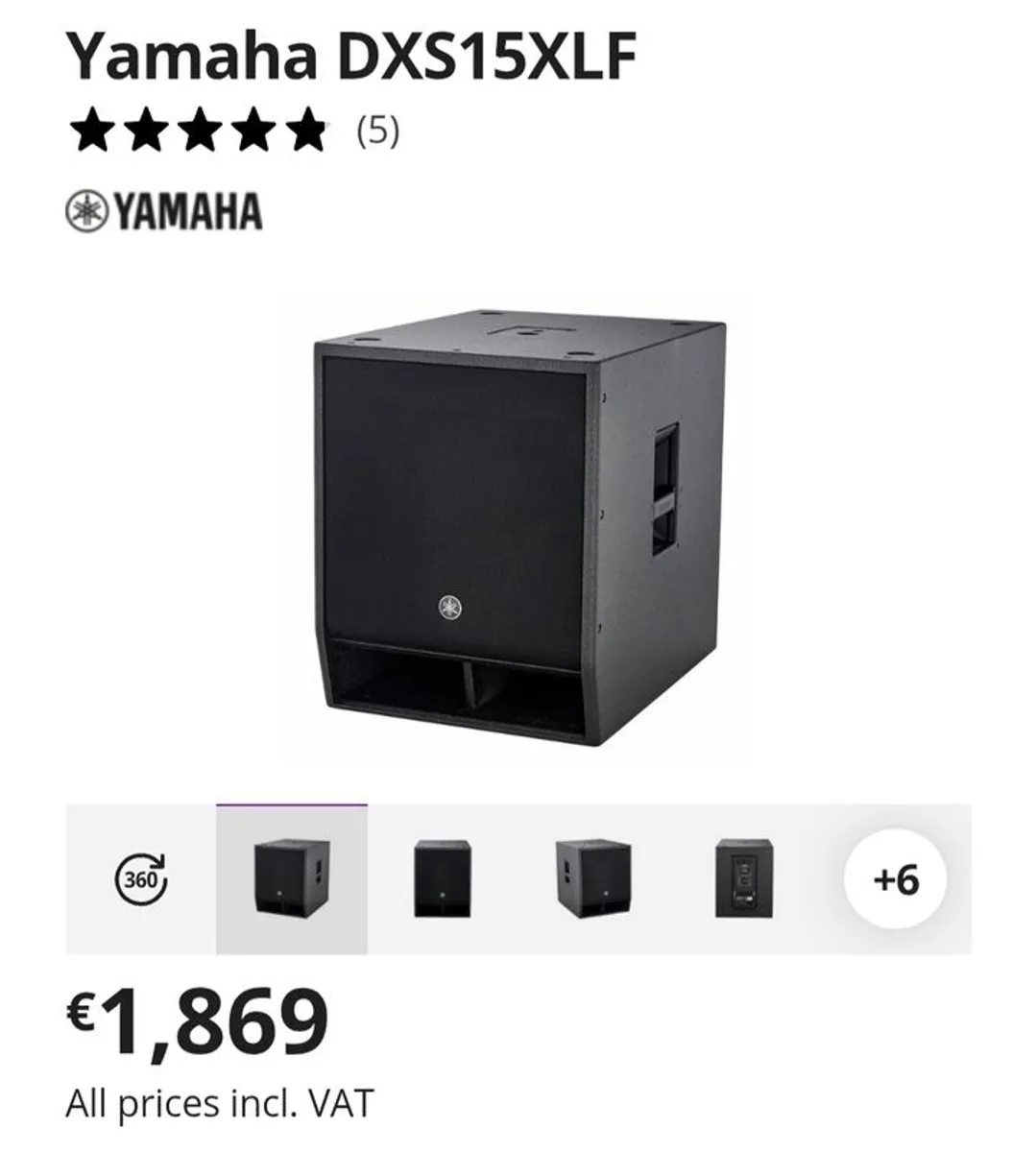 Yamaha Pa System - Image 2