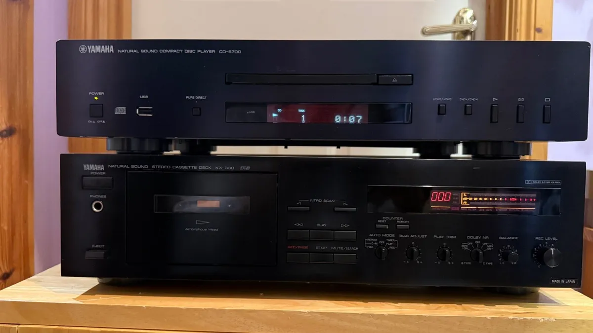 Cd player and deck Yamaha - Image 3