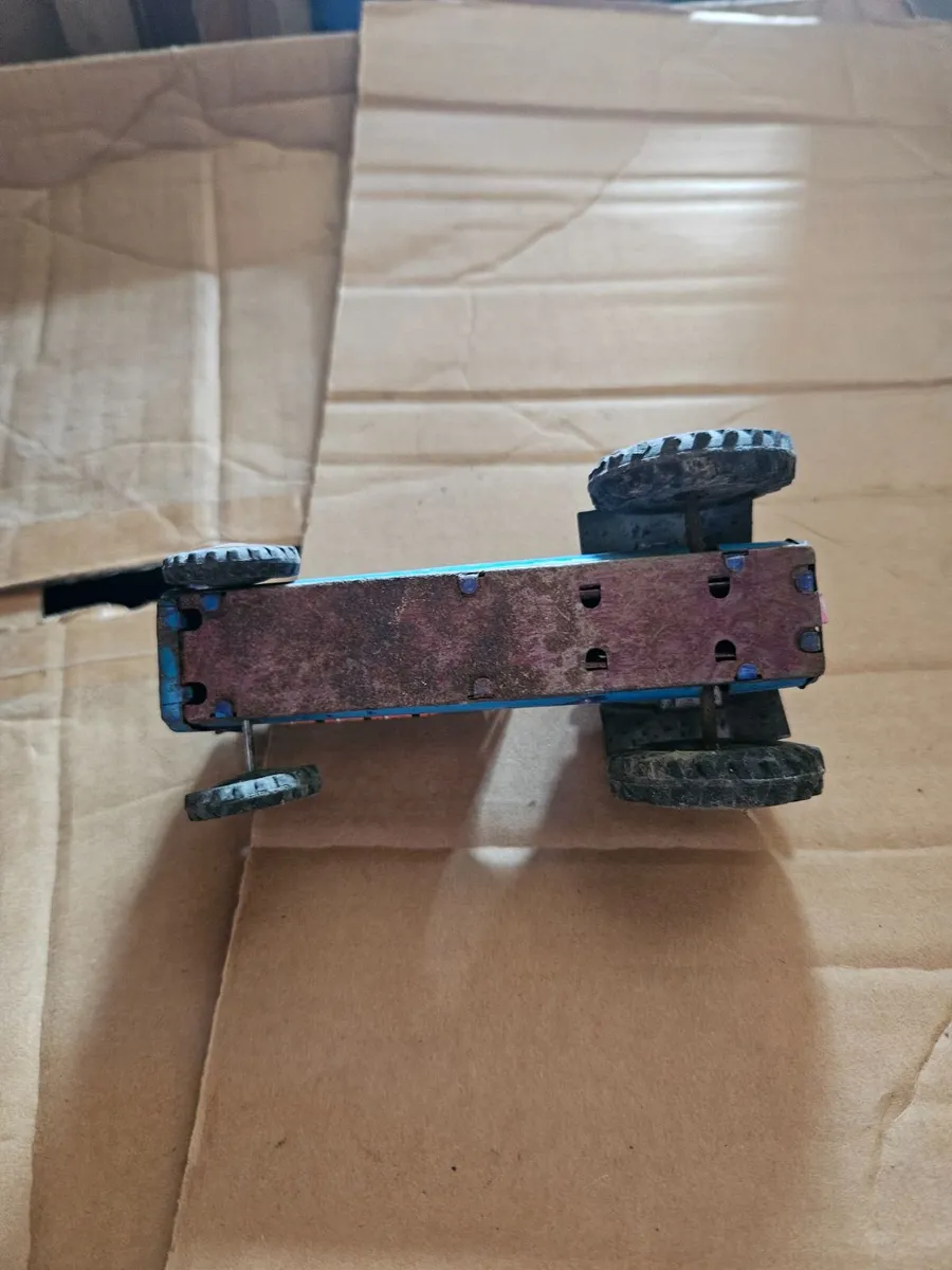 Vintage Tinplate Tractor - Image 2