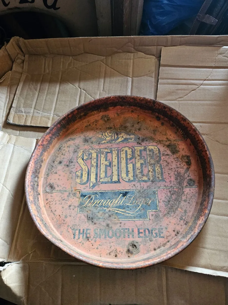Vintage Steiger Pub Drinks Tray - Image 1