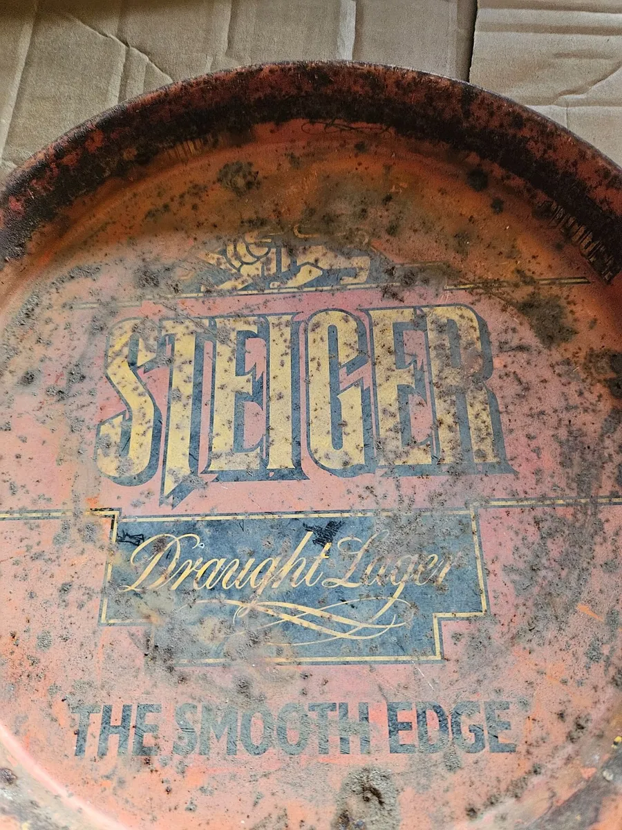 Vintage Steiger Pub Drinks Tray - Image 3