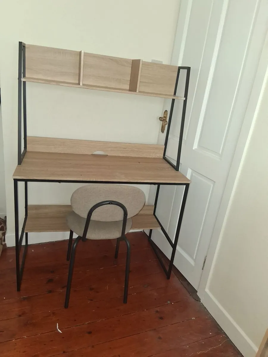 Desk and chair - Image 1