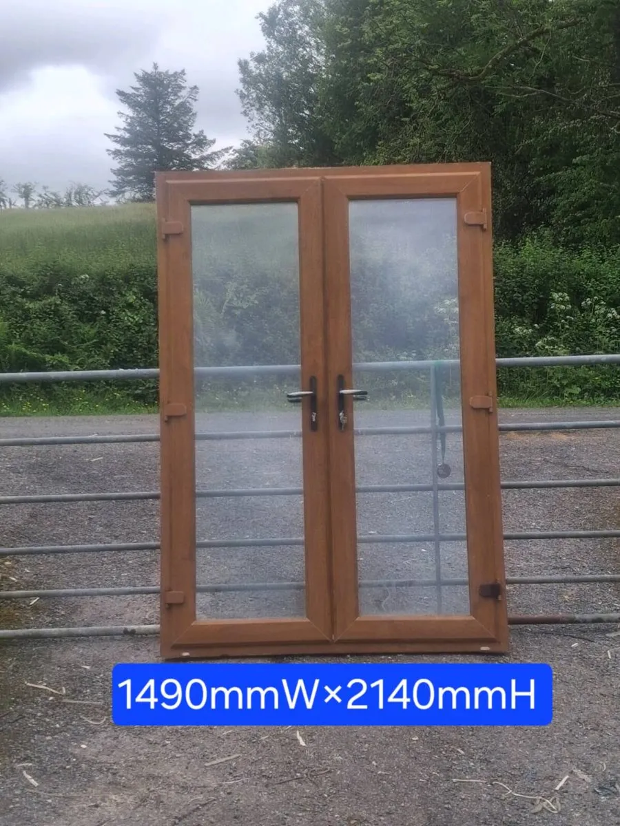 PVC FRENCH DOORS