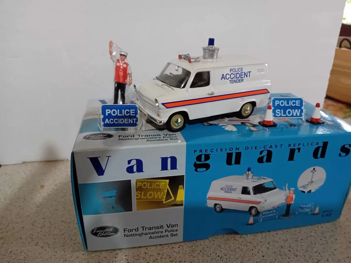 Police Ford Transit Van model & 8 others - Image 2