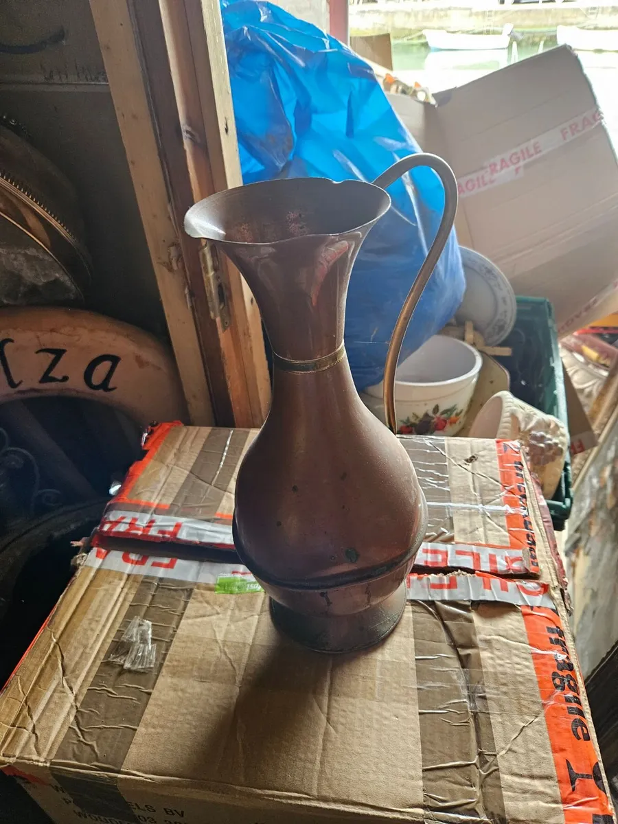 Vintage Copper Jug - Image 1