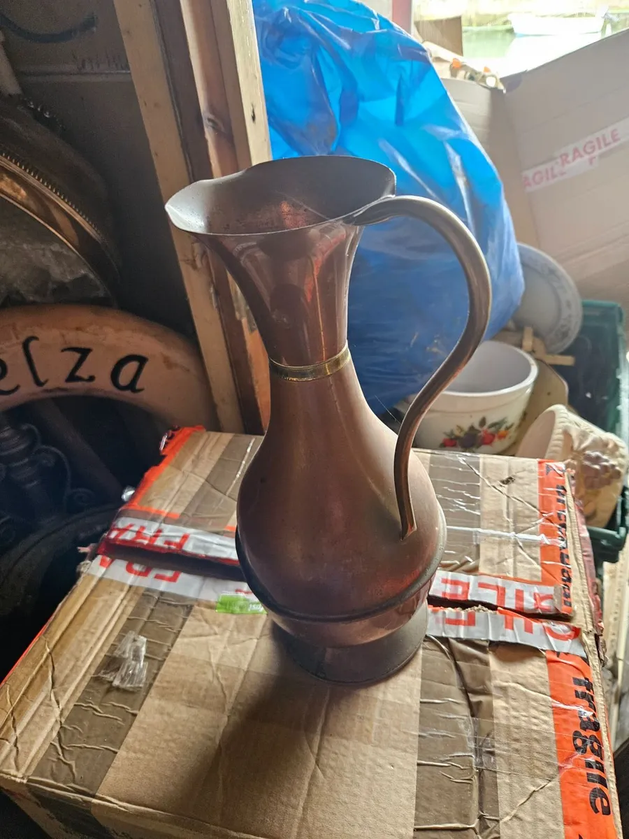 Vintage Copper Jug - Image 2