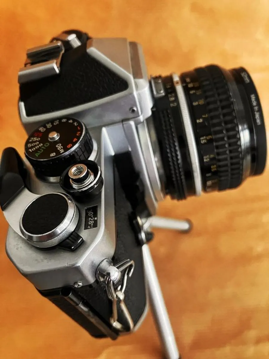 Classic Nikon FE with Nikkor 50mm f/2, Recently serviced, Serial No.4446830 - Image 4