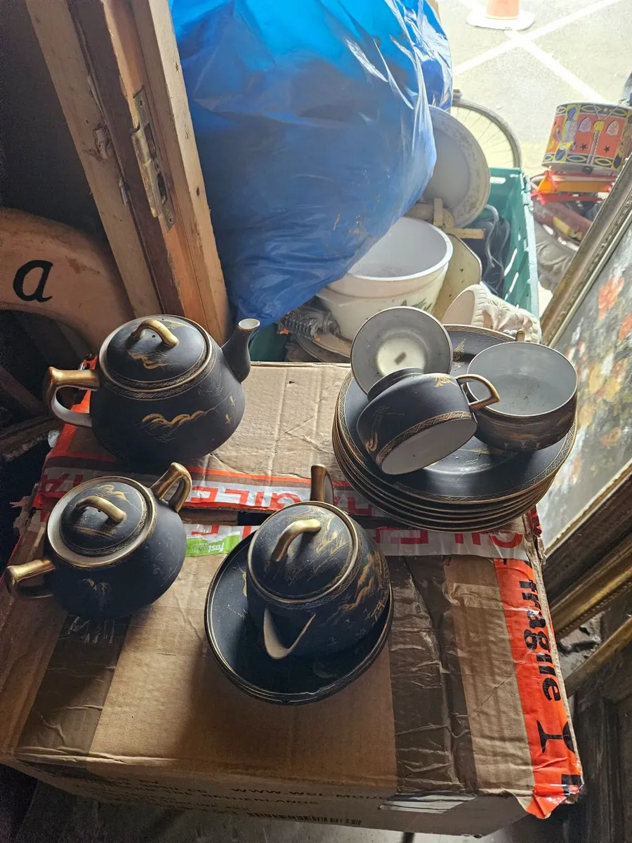 Vintage Japanese Tea Set - Image 1